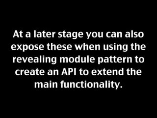 Javascript Best Practices