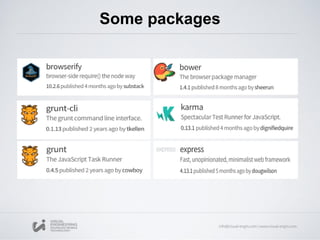 Some packages
 
