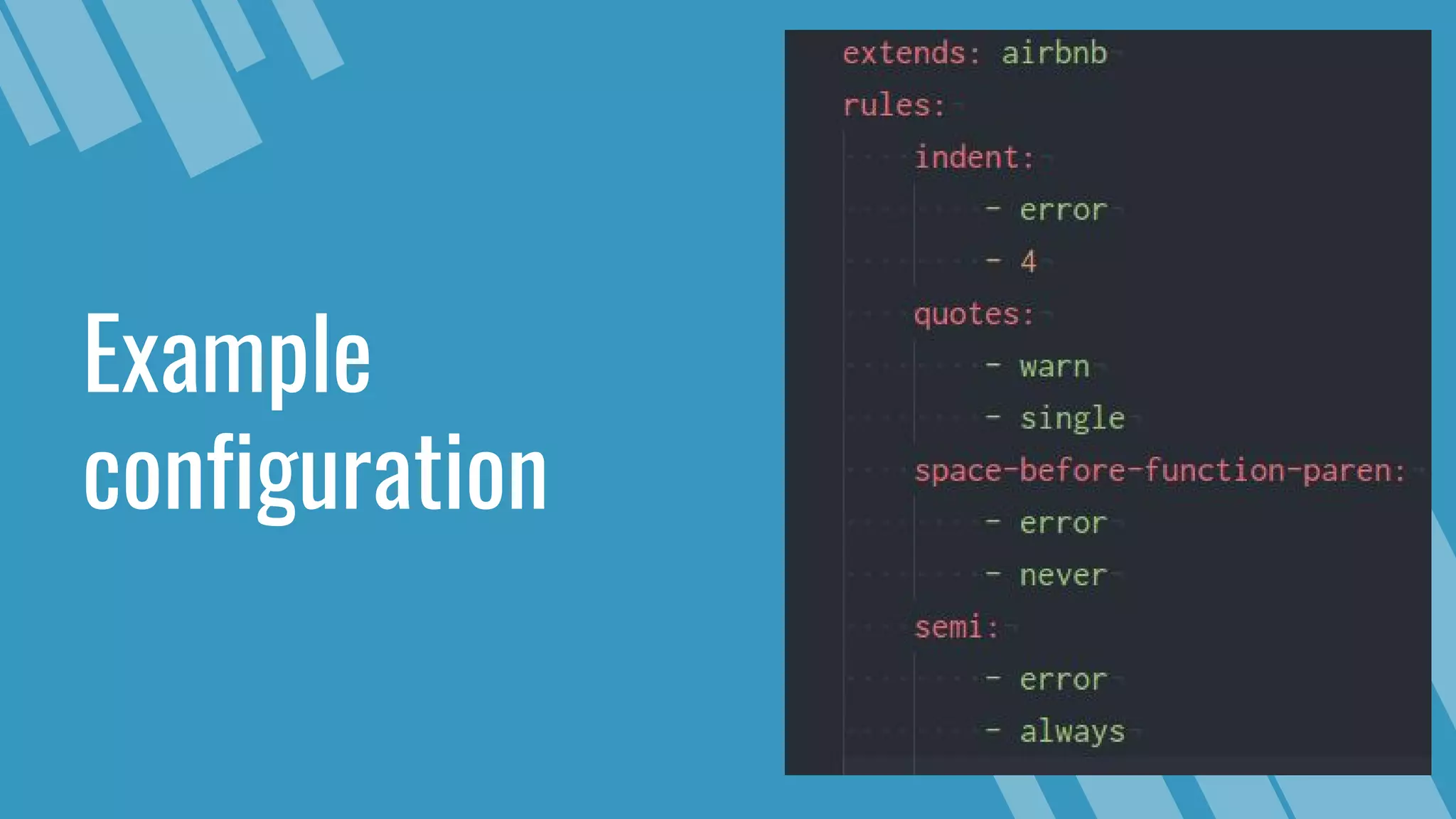 Example configuration 