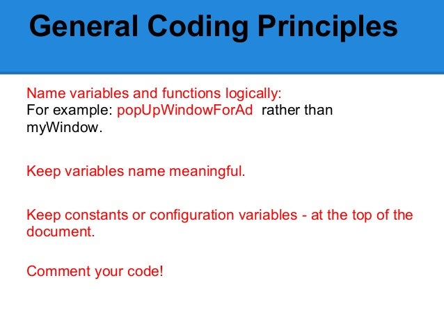 Roundarch Isobar Java script coding standards