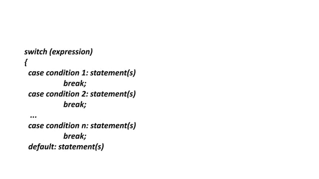 Javascript conditional statements | PPT