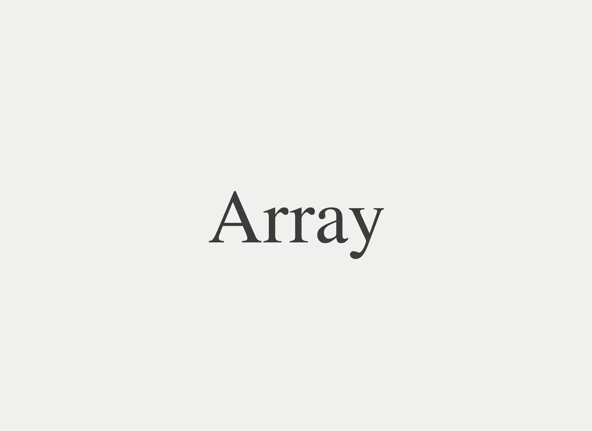 Array
 