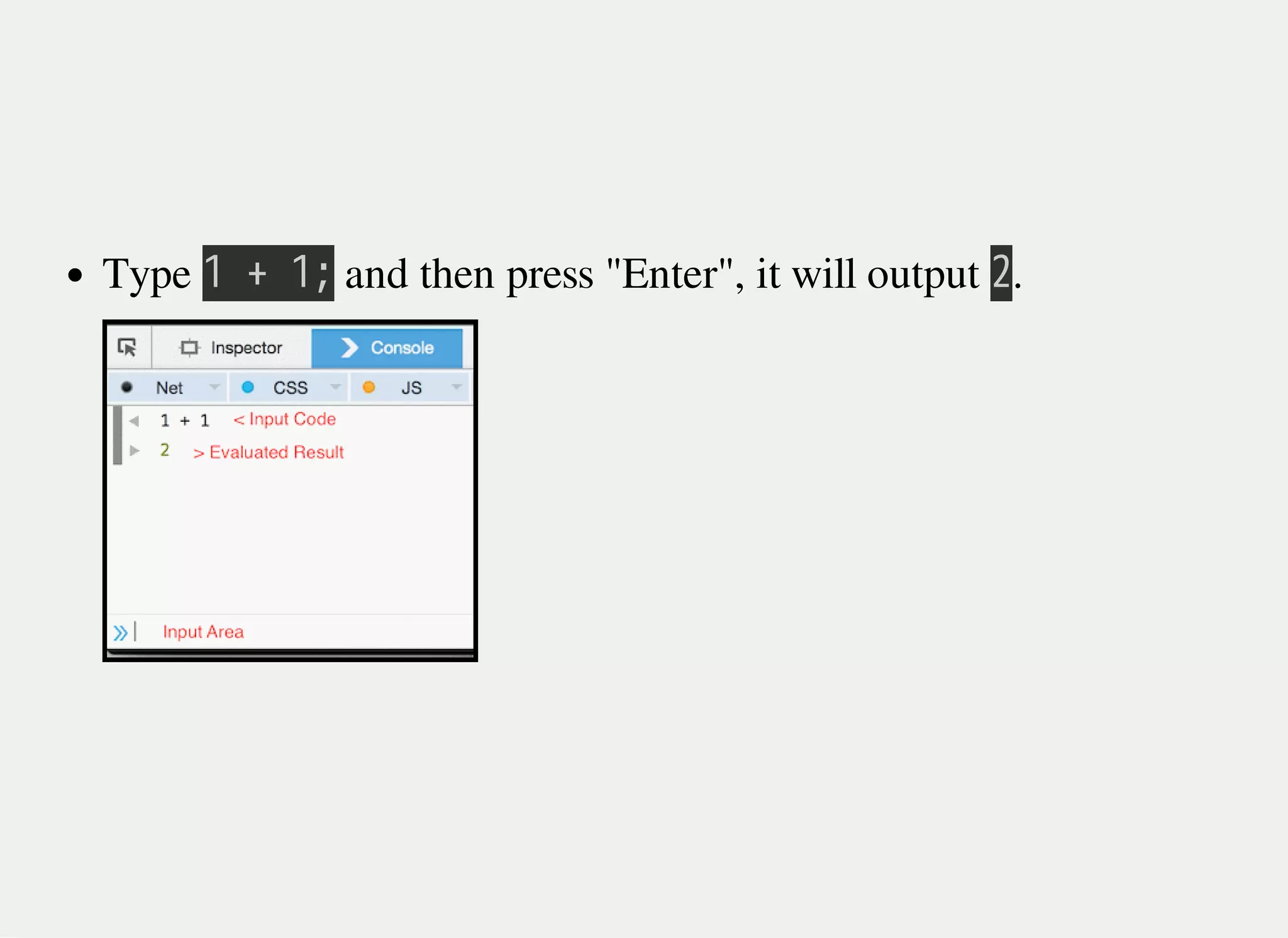 Type 㫠㫔㫚㫔㫠㫘 and then press "Enter", it will output 㫡.
 