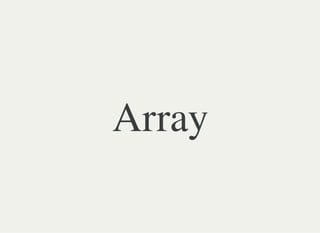 Array
 