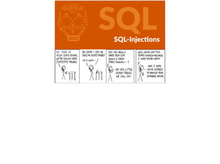 l SQLSQL-­‐InjecFons
 
