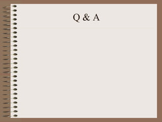 Q&A
 