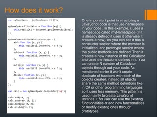 Javascript design patterns | PPT
