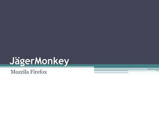JägerMonkey
Mozzila Firefox
 