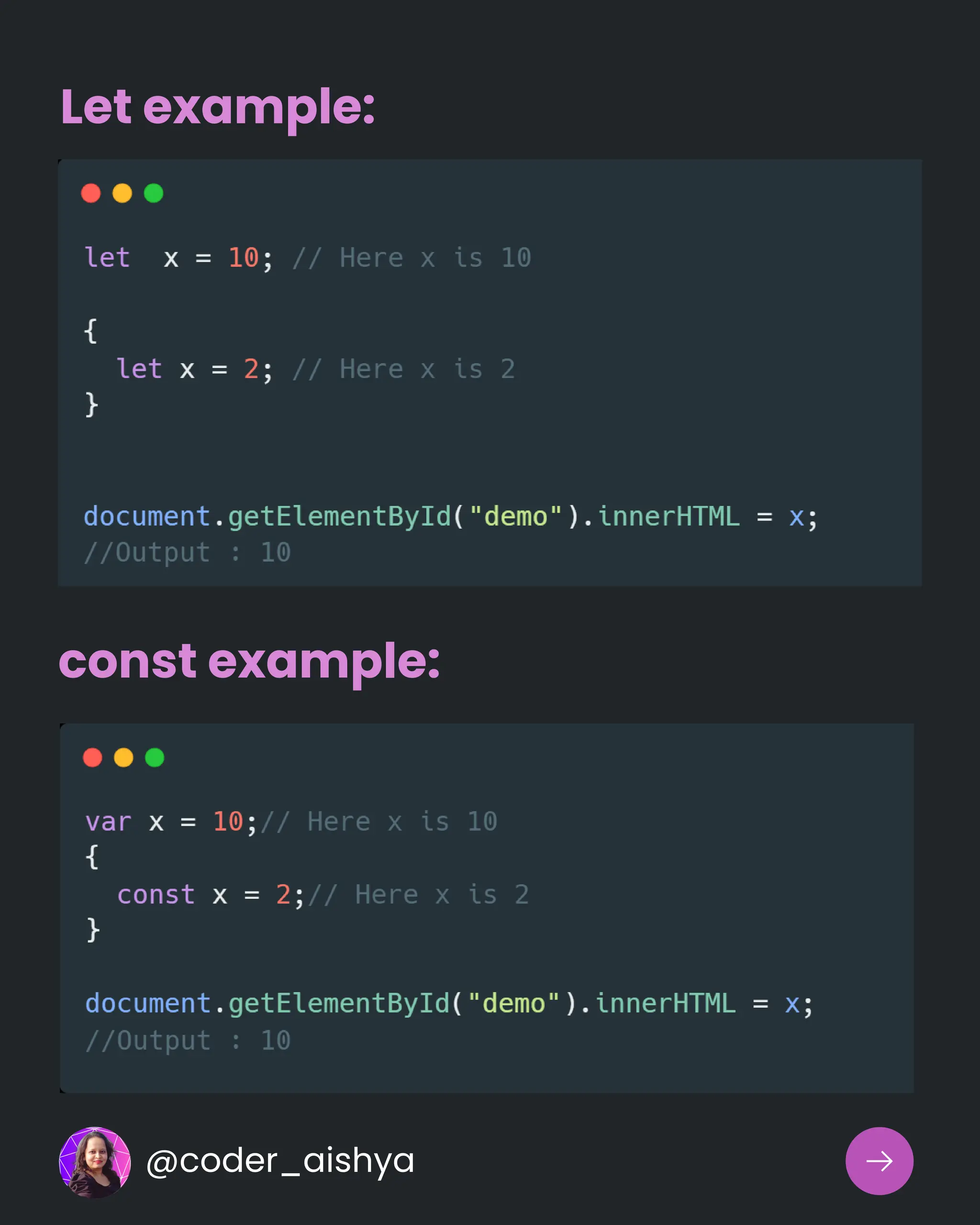 @coder_aishya
Let example:
const example:
 