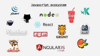 Javascript ecosystem
 