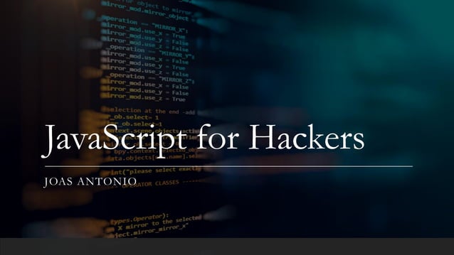 JavaScript for Hackers.pdf