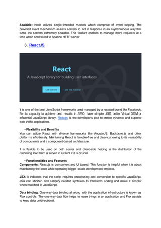 Top 10 Javascript Frameworks For Easy Web Development | PDF