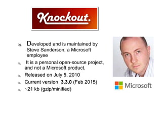 Javascript Frameworks Comparison | PPTX