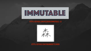 HTTPS://GITHUB.COM/SWANNODETTE/MORI
HTTPS://GITHUB.COM/FACEBOOK/IMMUTABLE-JS
 