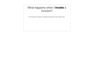Declaration and Hoisting
function concat() {
return " ".join(to_array(arguments));
function to_array(args) {
var words = [];
for (var i = 0; i < args.length; i++) {
words.push(args[i]);
}
return words;
}
}
 
