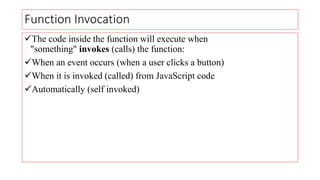JavaScript Functions | PPT