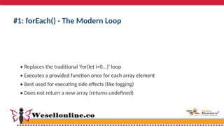Top 5 Essential JavaScript Functions you must learn | PPTX