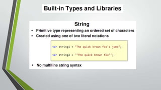 JavaScript Fundamentals | PPTX