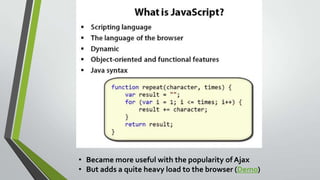 JavaScript Fundamentals | PPTX | Web Development | Internet