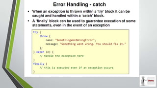 JavaScript Fundamentals | PPTX