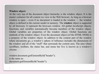 Javascript | PPTX | Browsers | Computer Software and Applications