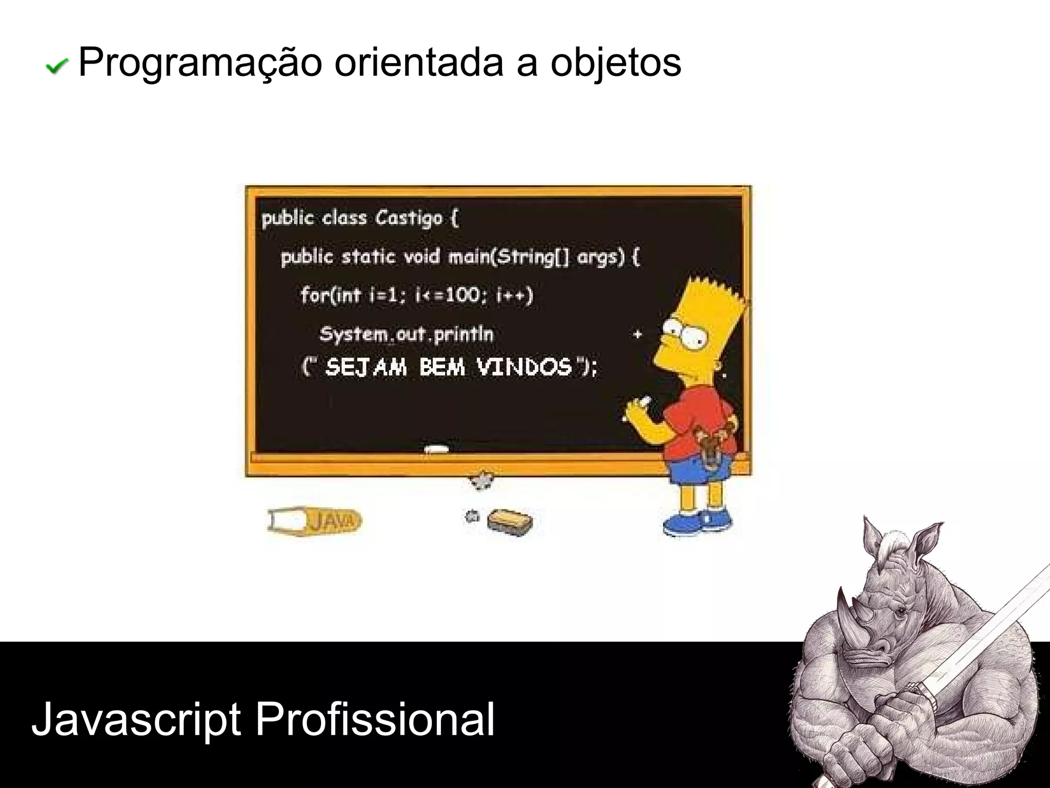 Javascript Profissional Programação orientada a objetos 