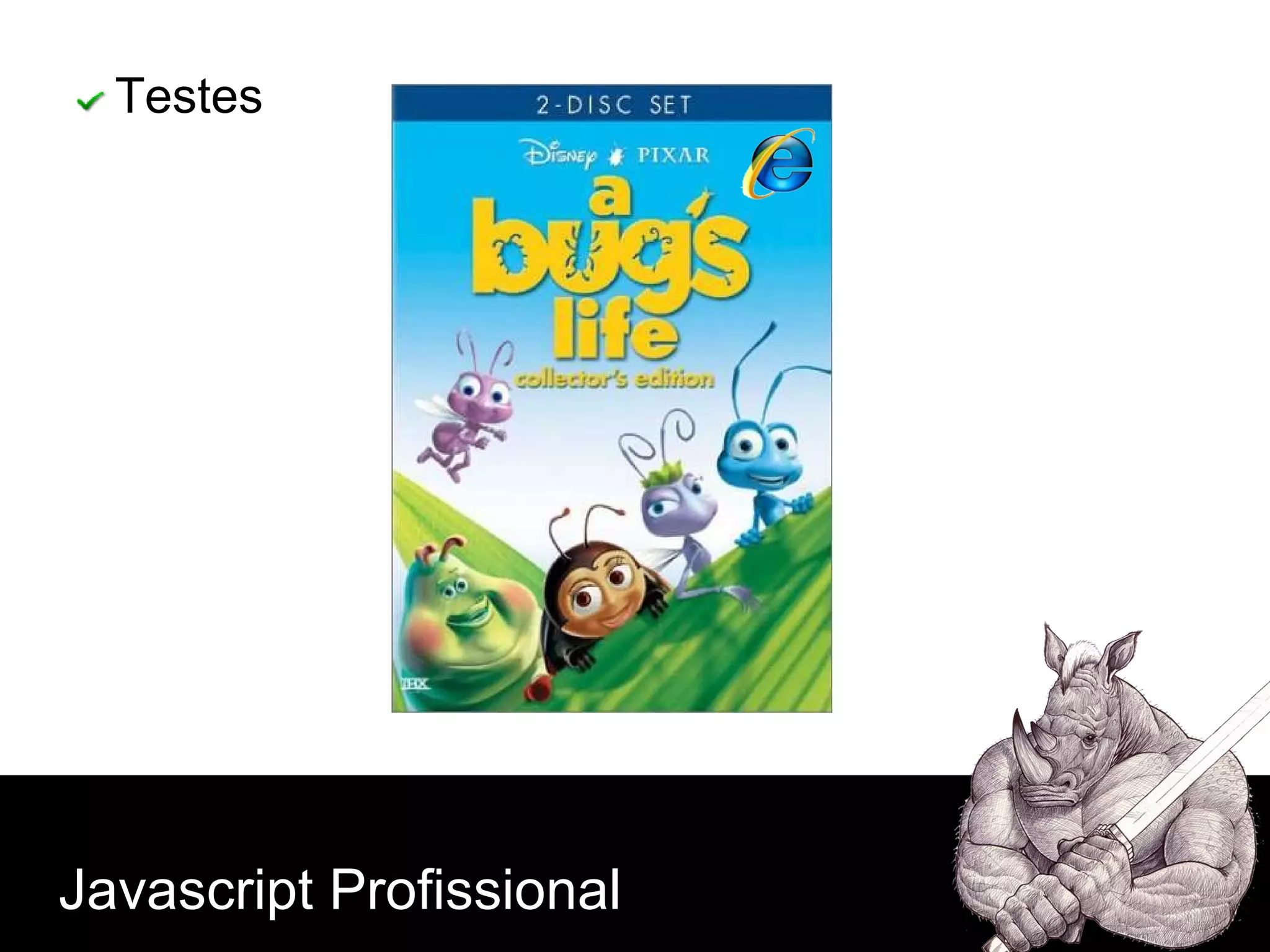 Javascript Profissional Testes 