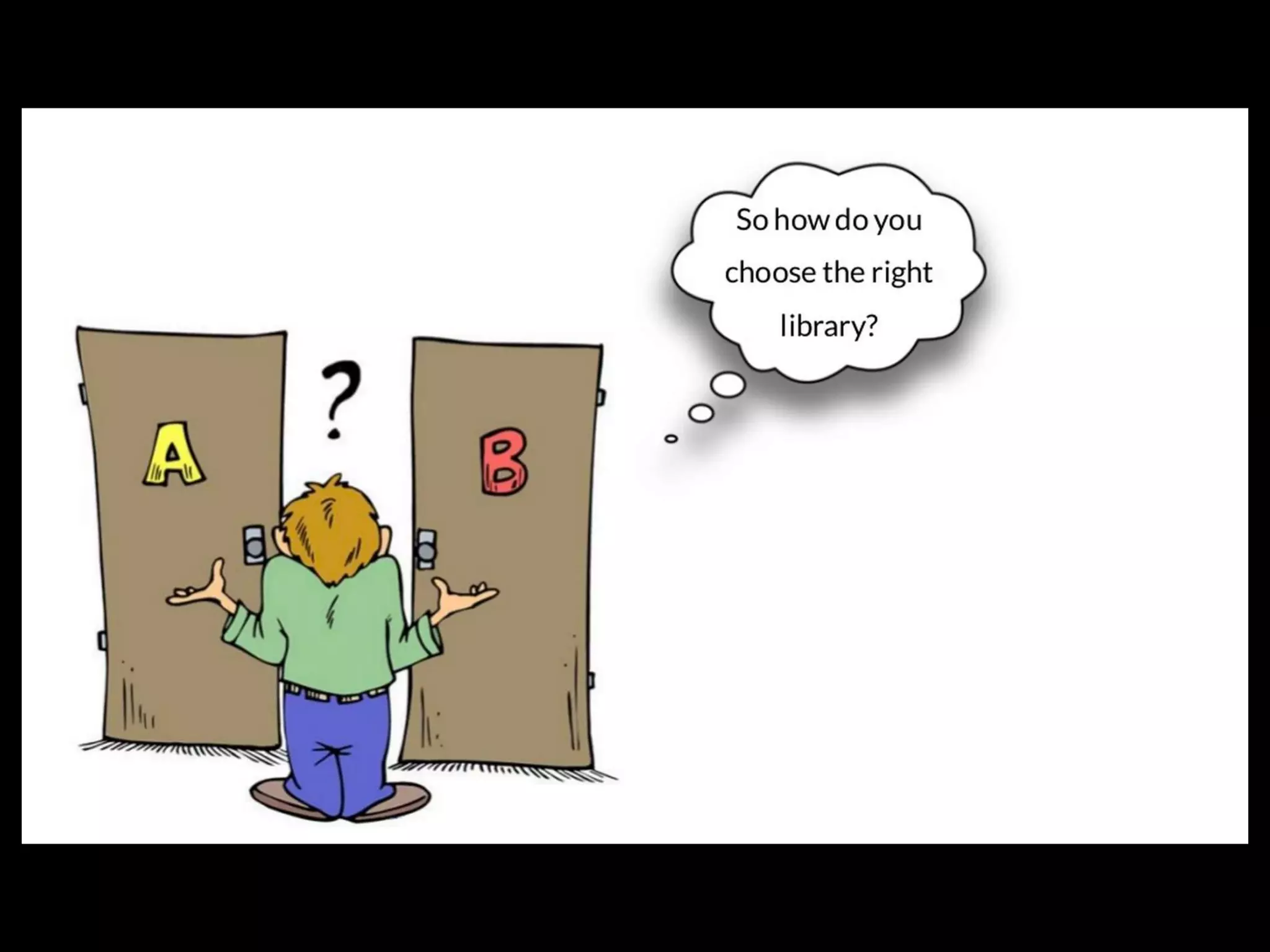 Compare Javascript libraries in Front End Stack