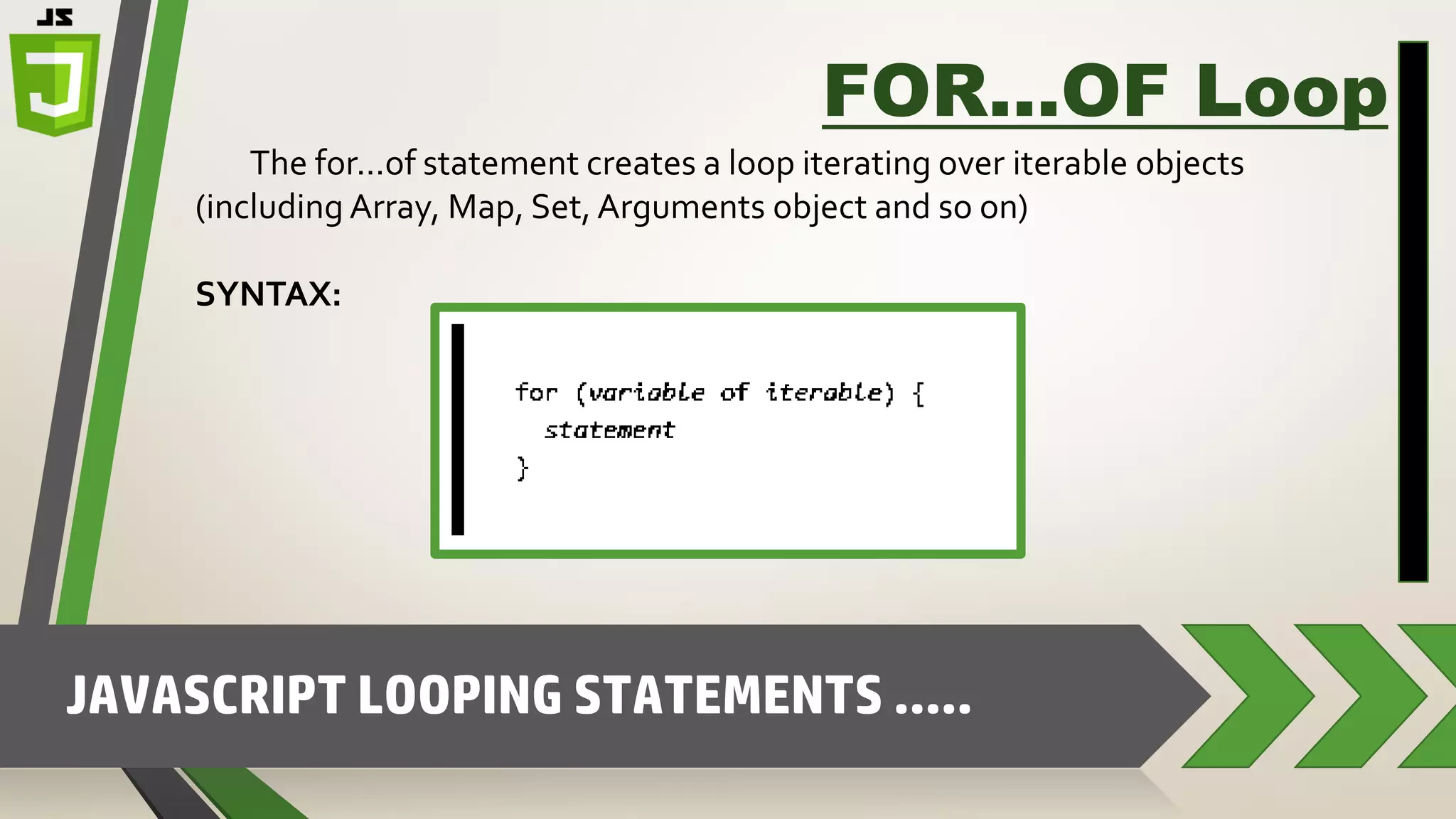 JavaScript Looping Statements | PDF