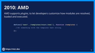 JavaScript Modules Past, Present and Future | PDF