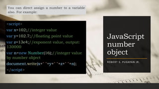 JavaScript number object.pptx