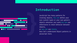 Javascript Object Patterns.pptx
