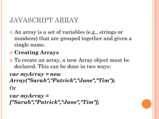 JAVASCRIPT OBJECTS.pdf