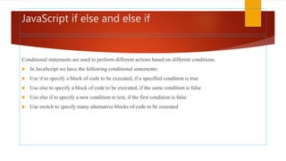 JavaScript Operators | PPT