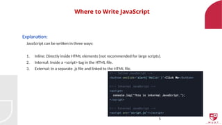 JavaScript course Part2 with exercises .pptx