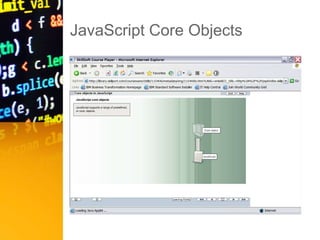 JavaScript Core Objects
 