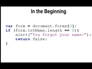 Javascript Myths and its Evolution | PPT