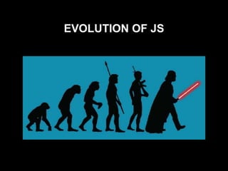 EVOLUTION OF JS
 
