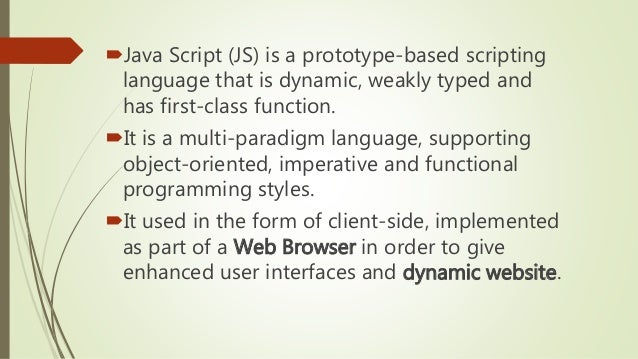 Java Script