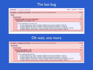 The last bug
Oh wait, one more
 
