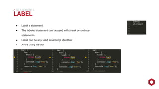 JavaScript statements | PPT