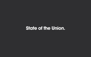 Javascript State of the Union 2015
