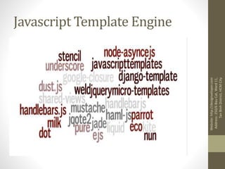 Javascript template engine | PPT