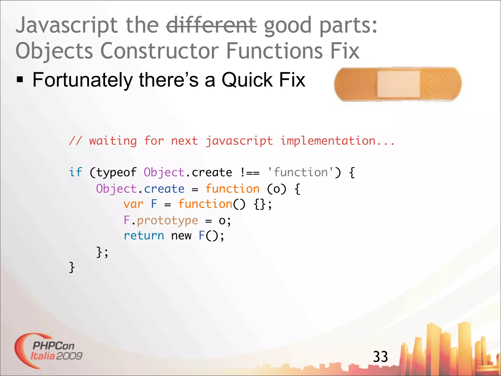 Javascript The Good Parts