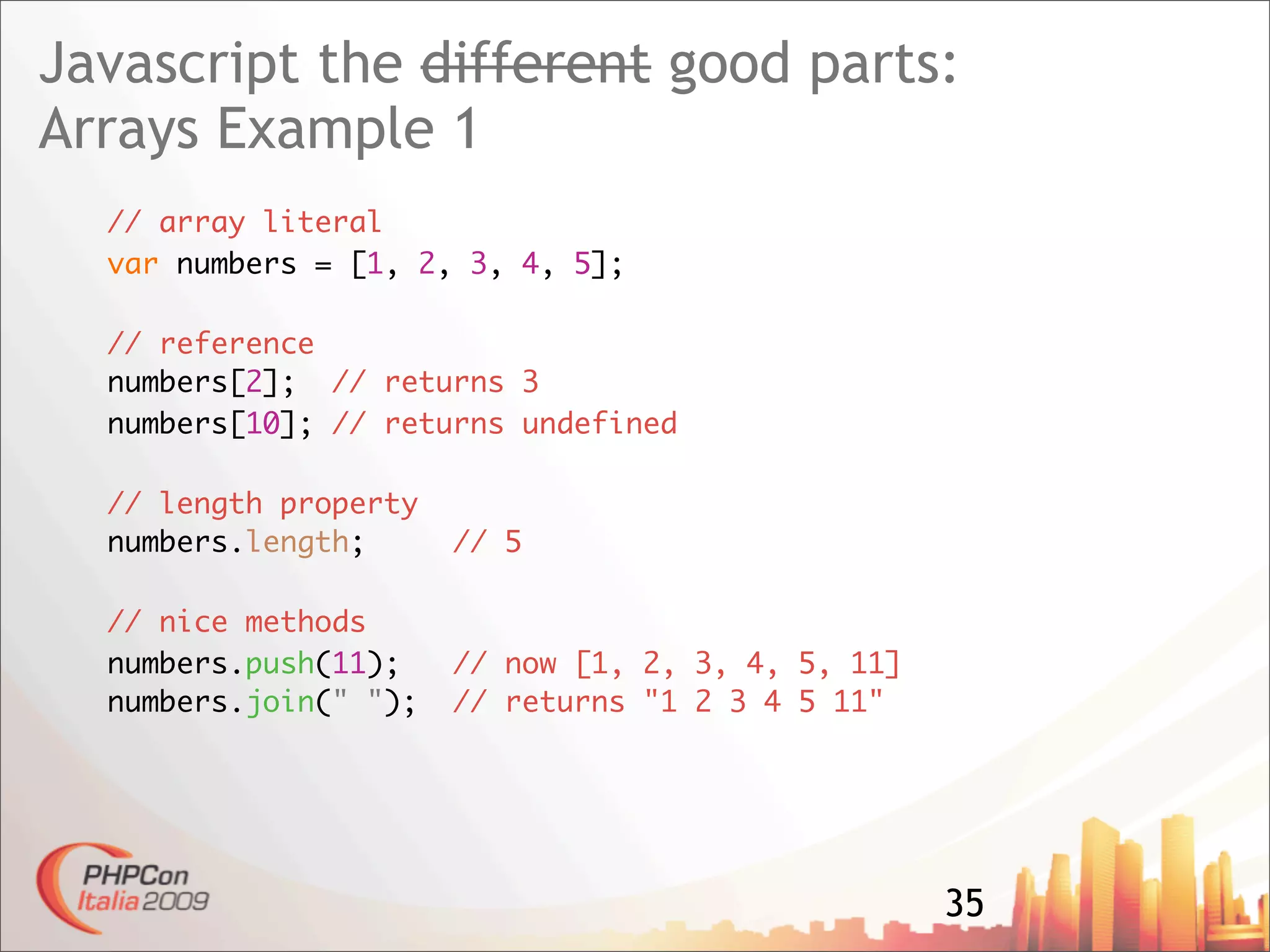 Javascript The Good Parts