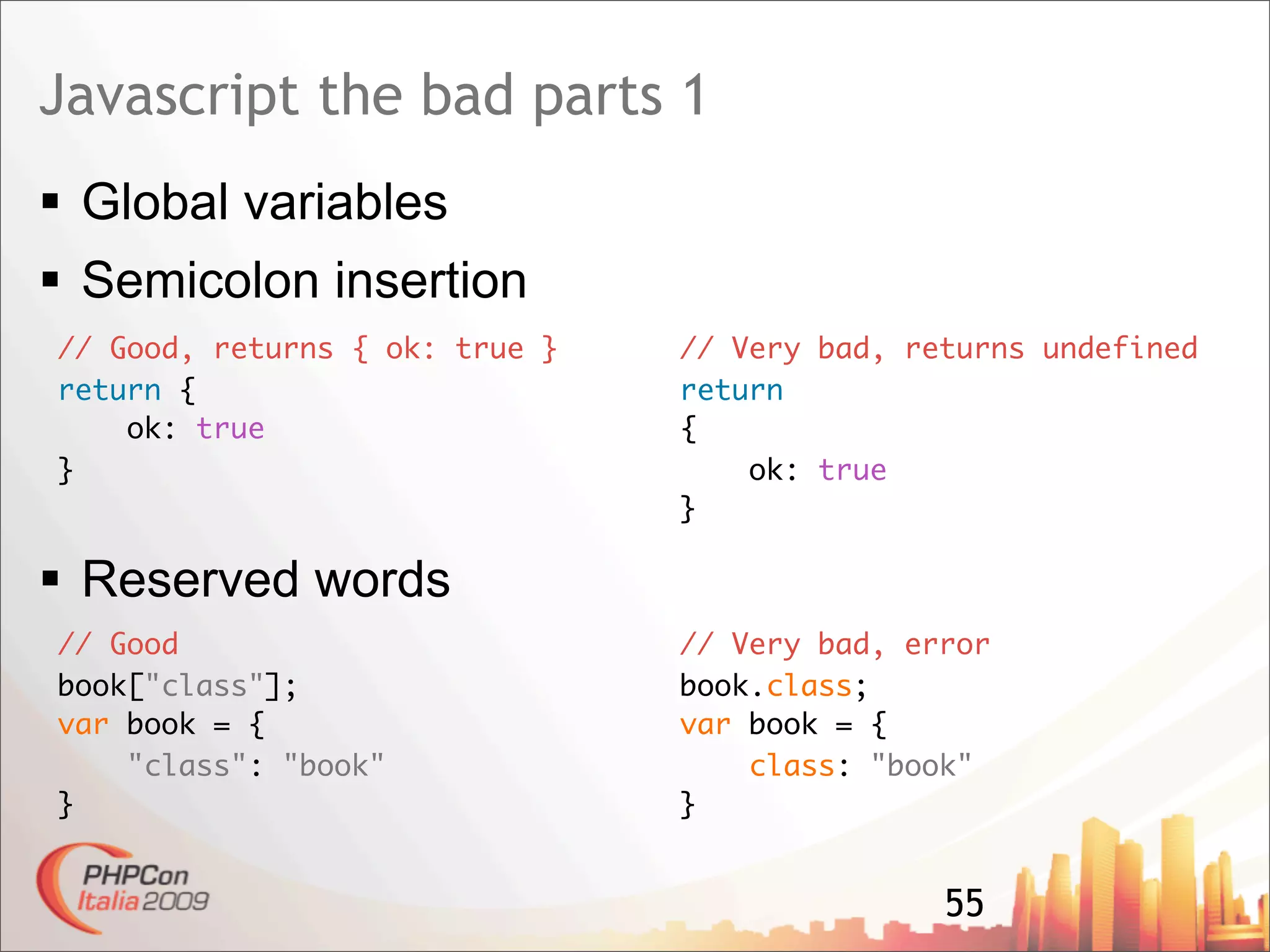 Javascript The Good Parts