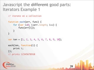 Javascript The Good Parts
