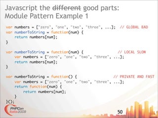 Javascript The Good Parts