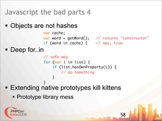 Javascript The Good Parts