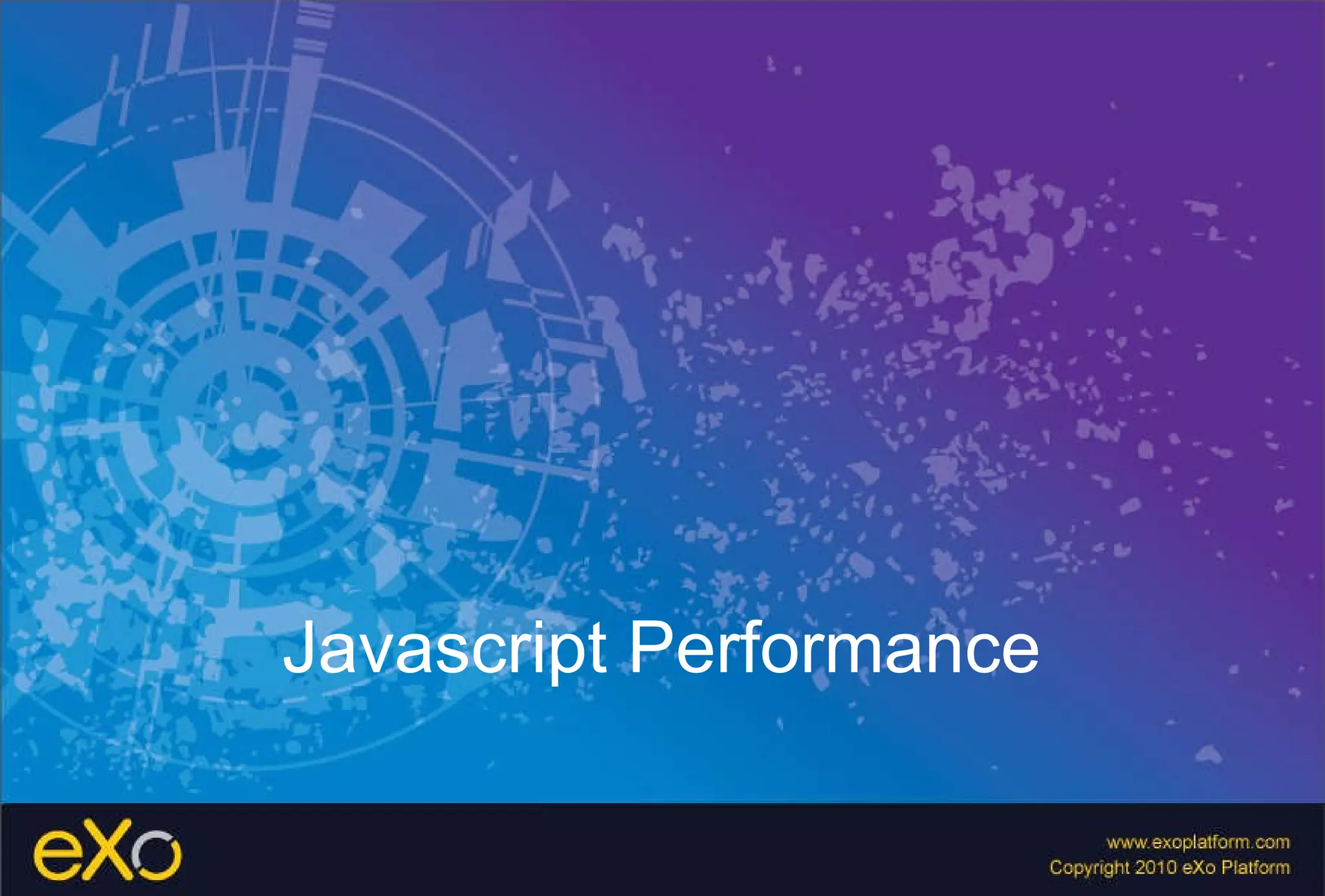 Javascript Performance 